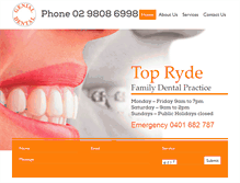 Tablet Screenshot of genialdental.com.au